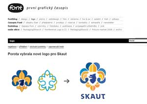 nové logo skautu