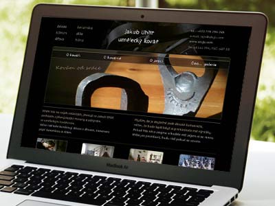 kovářství - webdesign