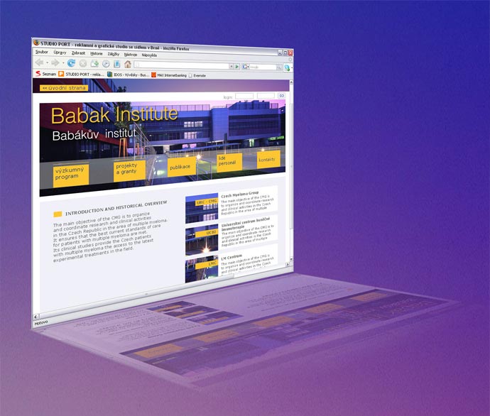 Design loga pro Babákův institut