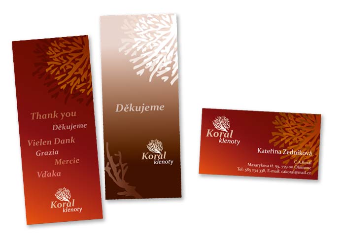 redesign loga Koral Klenoty