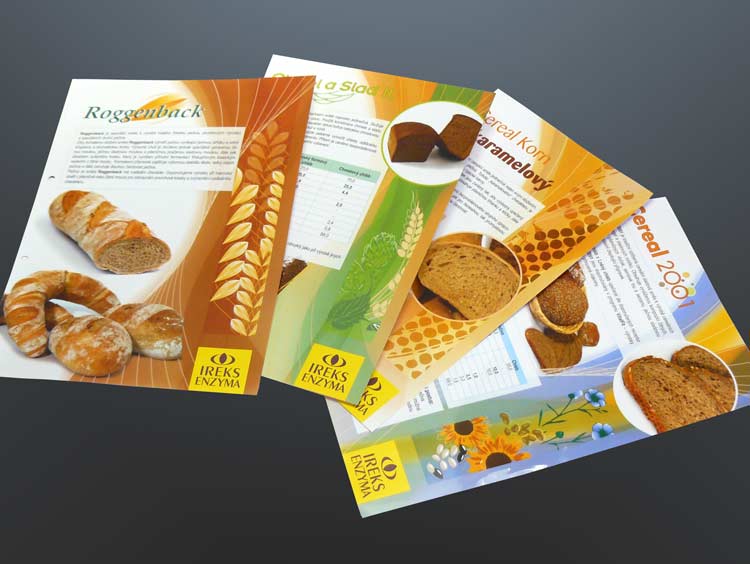 Design tiskovin pro firmu IREKS_2