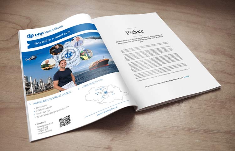 design personální kampaně pro PBS 