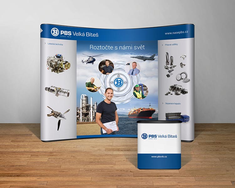 design personální kampaně pro PBS 