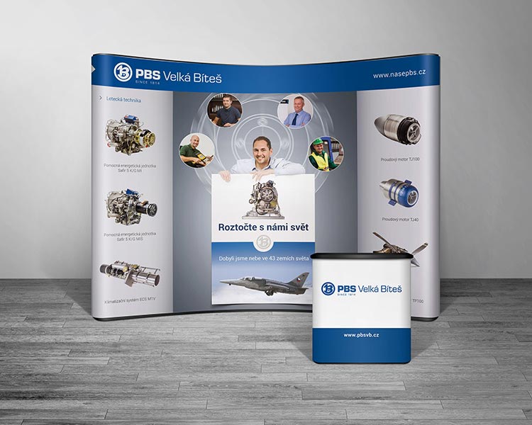 design personální kampaně pro PBS 