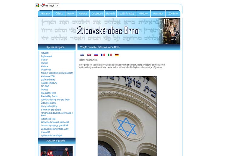 původní design webu zob.cz